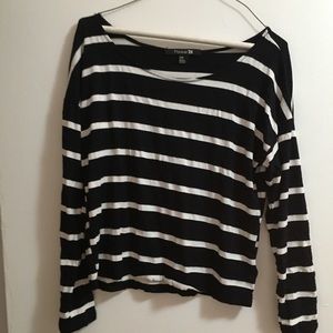 Striped long sleeve shirt